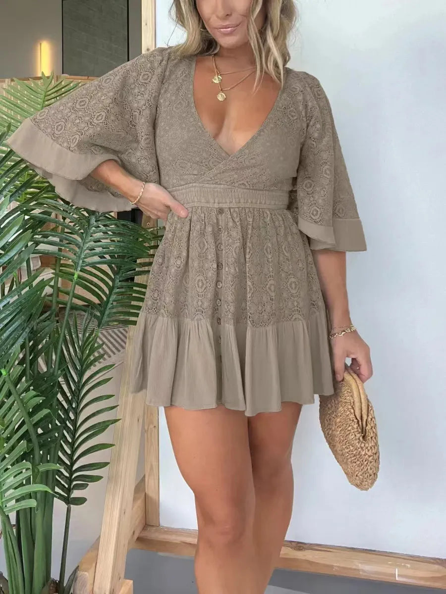 Anaoria™ | Robe à col V
