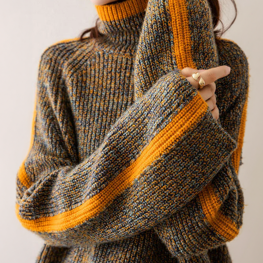 Élayne™ | Pull à col montant en maille