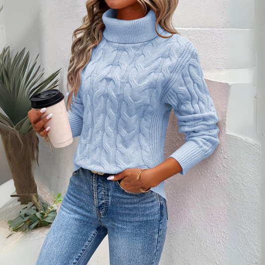 Déliane™ | Pull à col montant