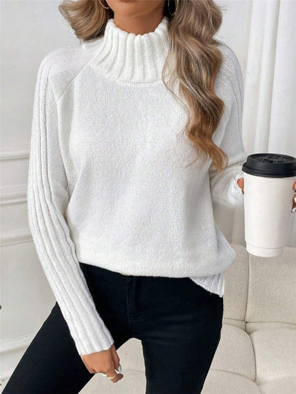 Gaëlia™ | Pull à col montant en maille