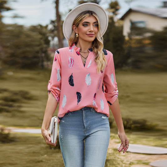 Analia™ | Chemise à col V ample