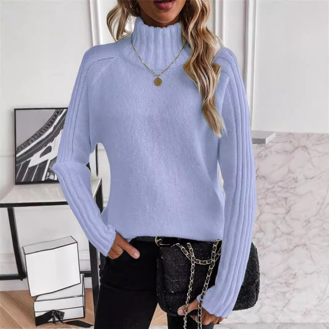 Gaëlia™ | Pull à col montant en maille