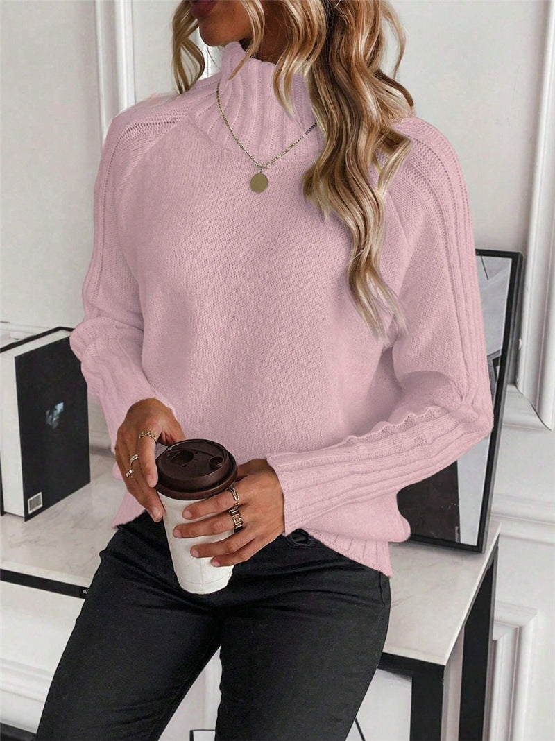 Gaëlia™ | Pull à col montant en maille
