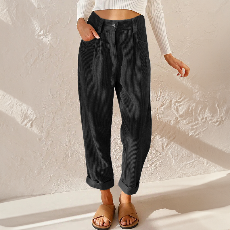Évavina™ | Pantalon en velours