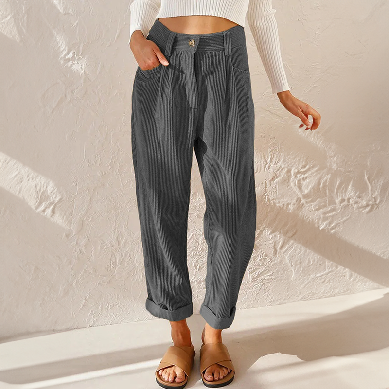 Évavina™ | Pantalon en velours