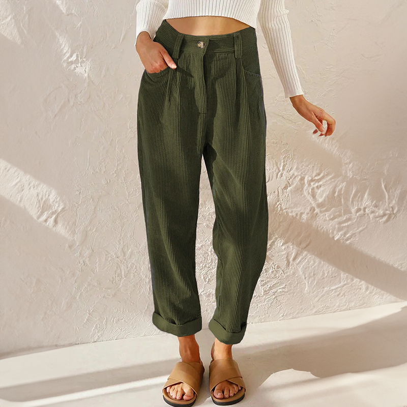 Évavina™ | Pantalon en velours