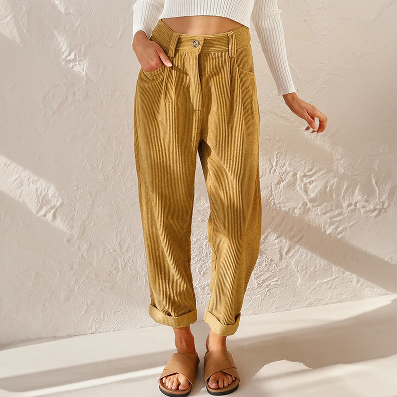 Évavina™ | Pantalon en velours