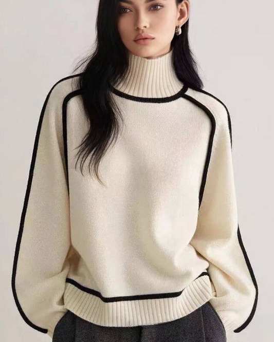 Élaya™ | Pull à col montant