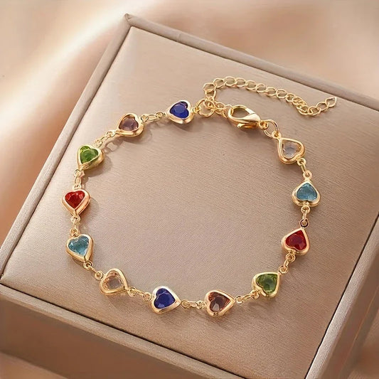 Ella™ | Bracelet en forme de cœur unique et élégant