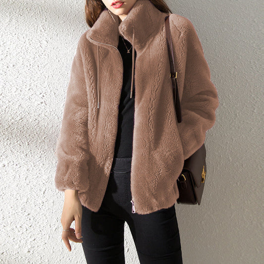 Fianelle™ | Cardigan à col montant