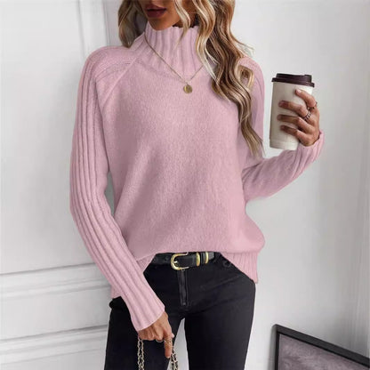 Gaëlia™ | Pull à col montant en maille
