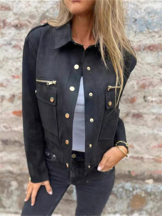Fioana™ | Doudoune effet daim