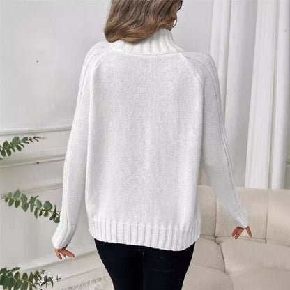 Gaëlia™ | Pull à col montant en maille