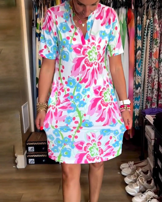 Briélia™ | Robe imprimée