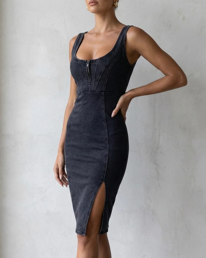 Caliaélia™ | Robe en denim