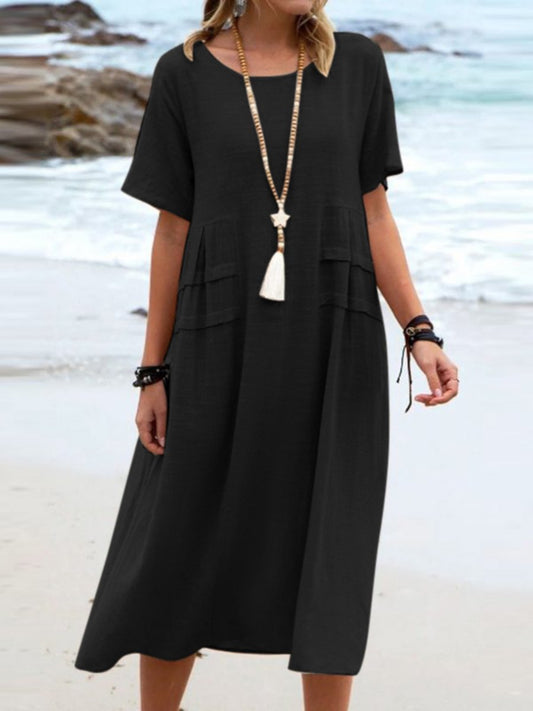 Briane™ | Robe midi fluide