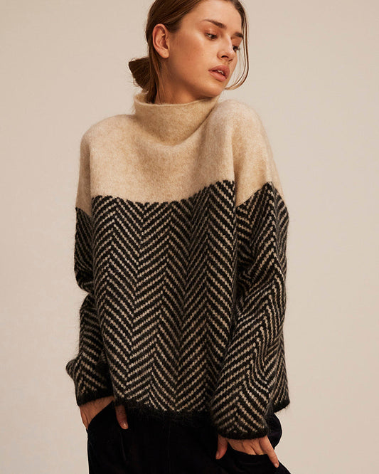 Élaéa™ | Pull à col montant oversize